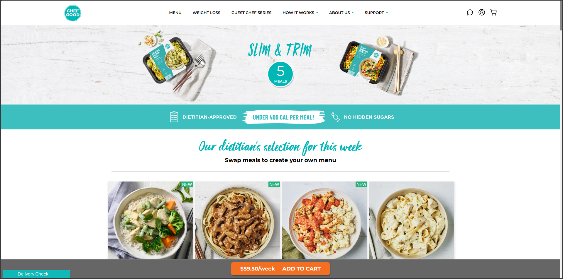 Chefgood - Menu and Ordering System screenshot